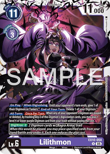 Lilithmon [EX10-058 R] [Sinister Order] Foil