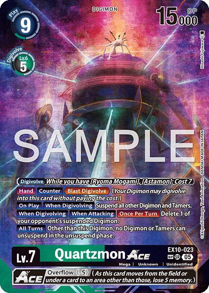 Quartzmon ACE (SP) [EX10-023 SR] [Sinister Order] Foil