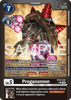 Proganomon (Limited Foil) [EX10-032 C] [Sinister Order] Foil