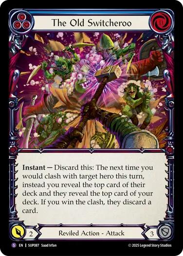 The Old Switcheroo [SUP087] [Super Slam] Rainbow Foil