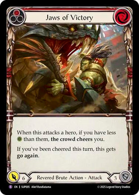 Jaws of Victory [SUP005] [Super Slam] Rainbow Foil