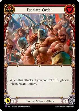 Escalate Order [SUP022] [Super Slam]