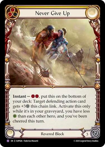 Never Give Up [SUP026] [Super Slam]