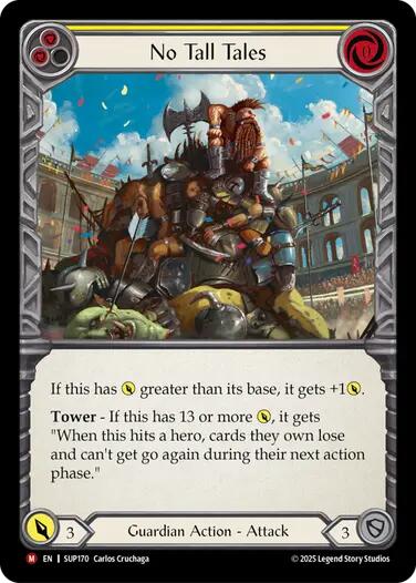 No Tall Tales [SUP170] [Super Slam] Rainbow Foil