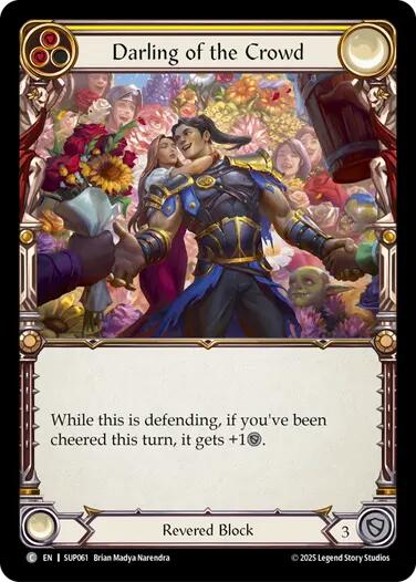 Darling of the Crowd [SUP061] [Super Slam] Rainbow Foil