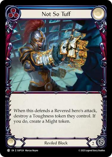 Not So Tuff [SUP124] [Super Slam] Rainbow Foil