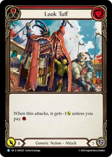 Look Tuff [SUP223] [Super Slam] Rainbow Foil