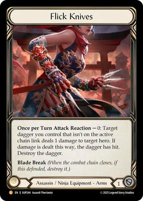 Flick Knives [SUP244] [Super Slam] Rainbow Foil