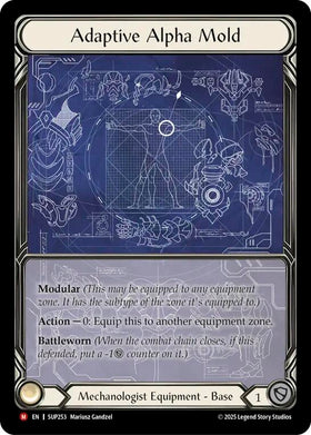 Adaptive Alpha Mold (Extended Art) [SUP253] [Super Slam] Cold Foil