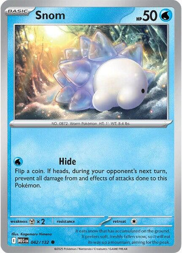 Snom [042/132] [Mega Evolution] Reverse Holofoil