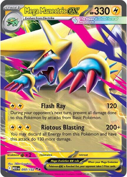 Mega Manectric ex [050/132] [Mega Evolution] Holofoil