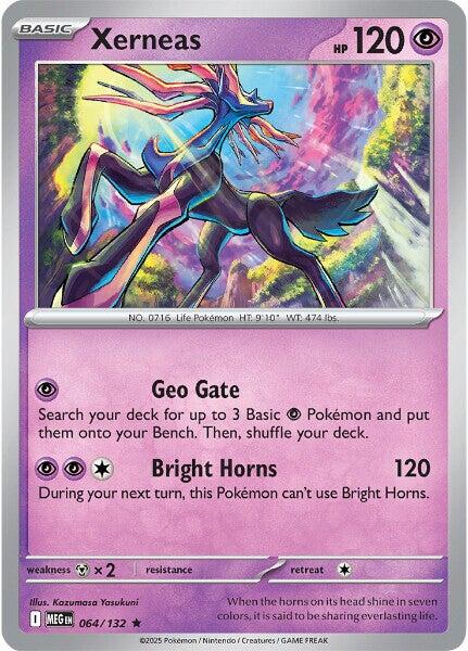 Xerneas [064/132] [Mega Evolution] Holofoil