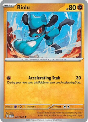 Riolu [076/132] [Mega Evolution] Reverse Holofoil