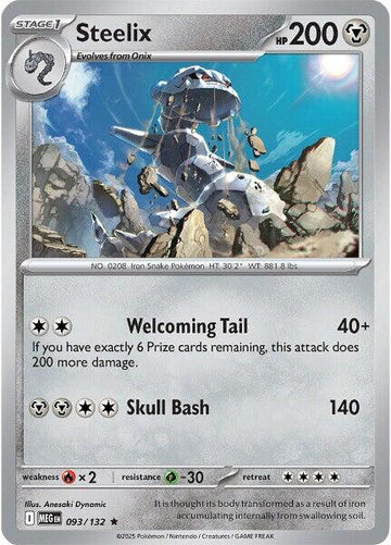 Steelix [093/132] [Mega Evolution] Holofoil