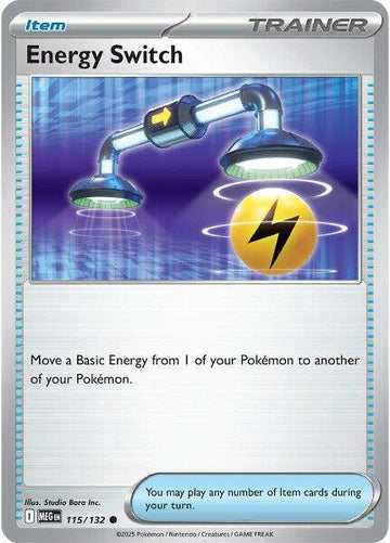 Energy Switch [115/132] [Mega Evolution] Reverse Holofoil