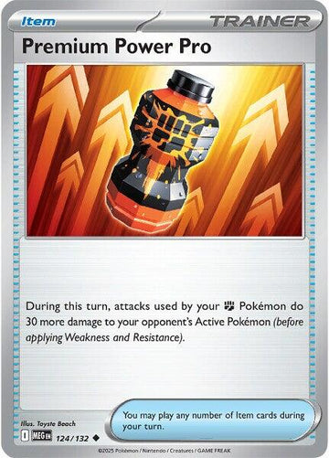 Premium Power Pro [124/132] [Mega Evolution] Reverse Holofoil