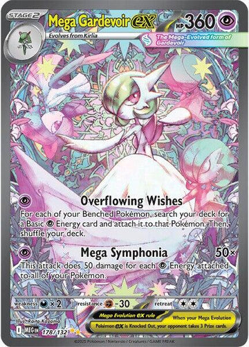 Mega Gardevoir ex [178/132] [Mega Evolution] Holofoil