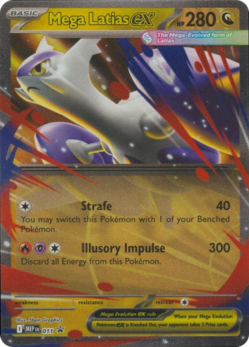 Mega Latias ex [011] [Mega Evolution Promo] Holofoil