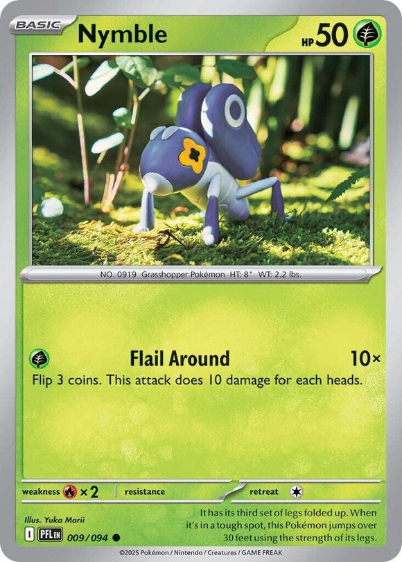 Nymble [009/094] [Phantasmal Flames] Reverse Holofoil