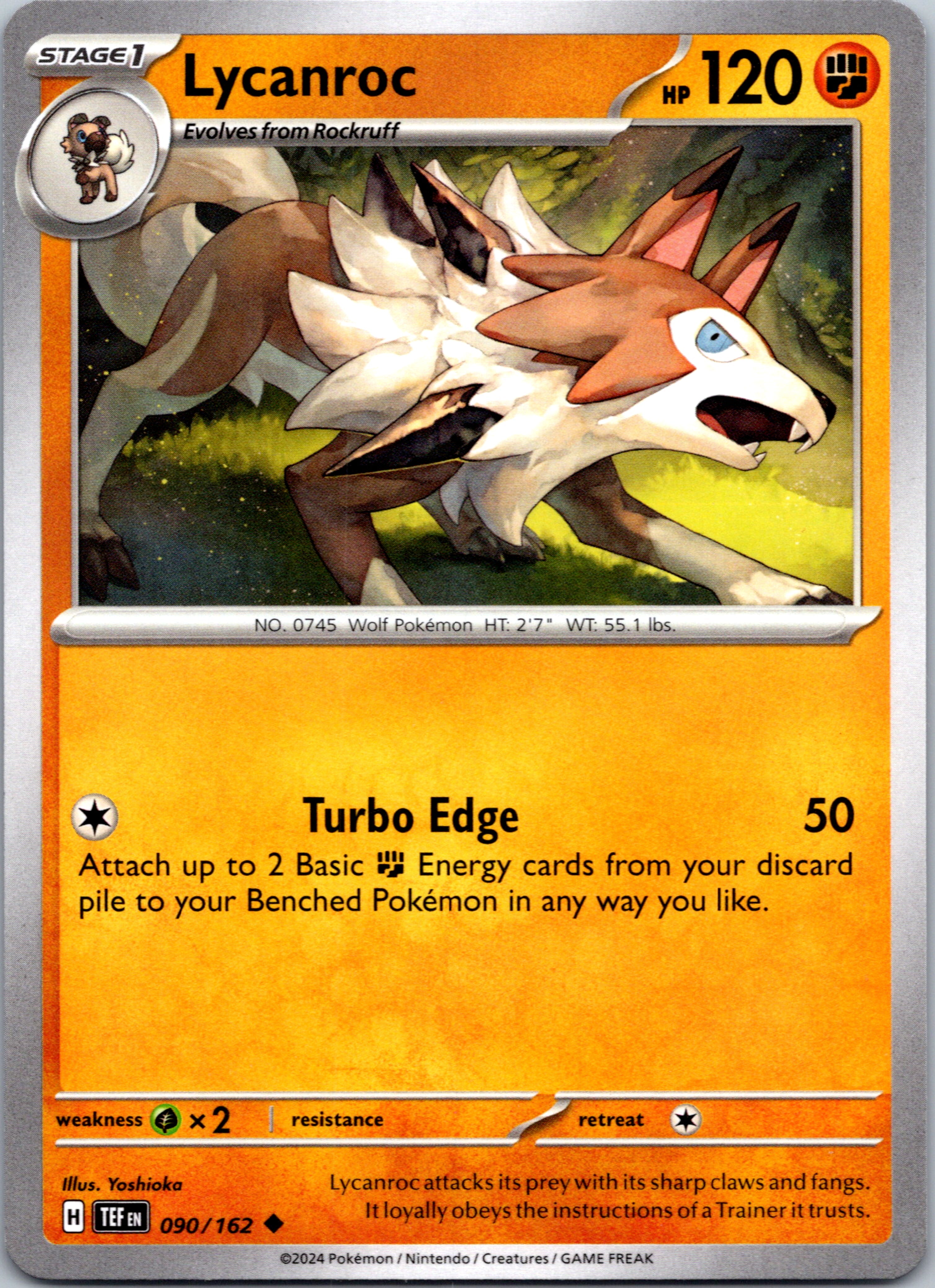 Lycanroc [90/162] - (Temporal Forces)