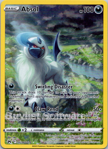 Absol (GG16/GG70) [Sword & Shield: Crown Zenith]