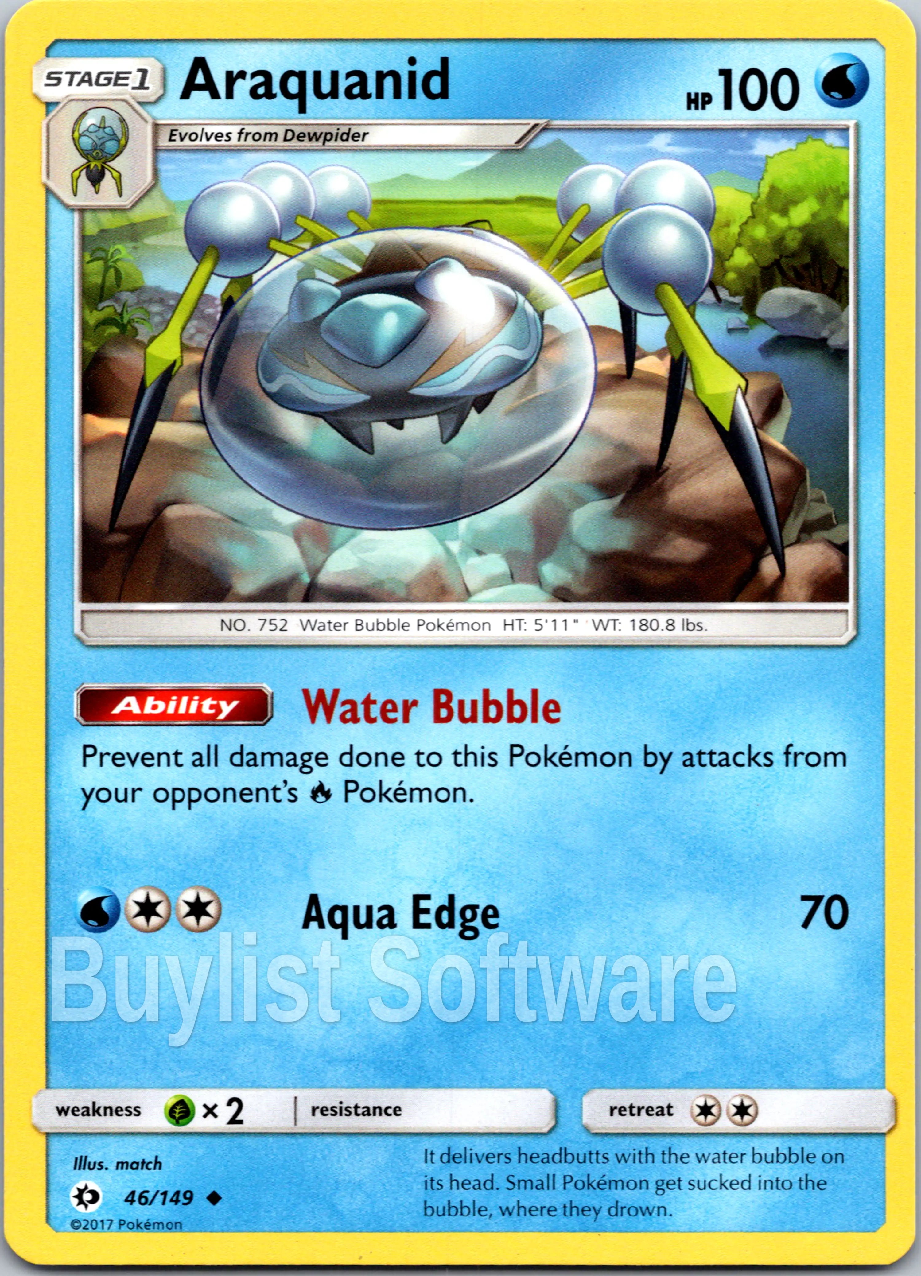 Araquanid [46/149] [Sun & Moon Base Set]