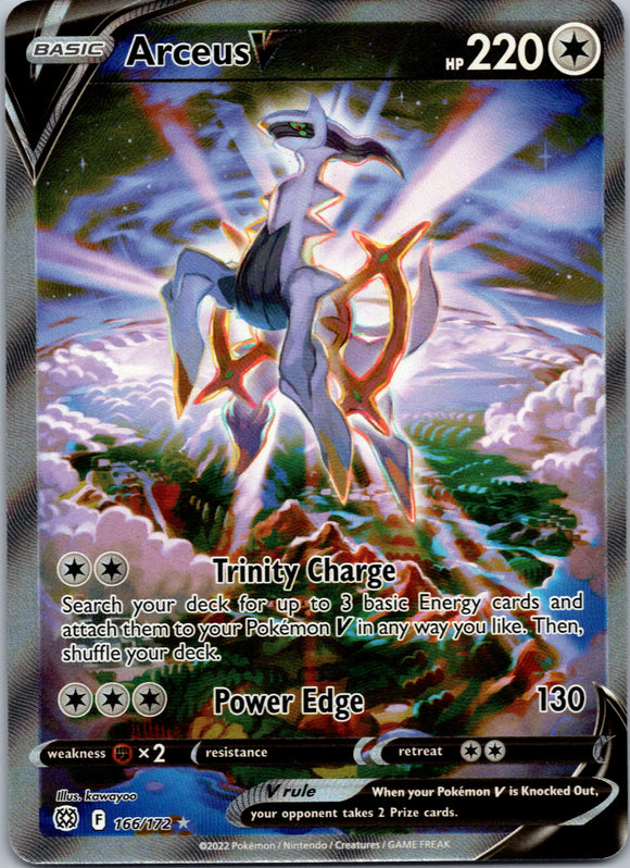 Arceus V (Alternate Full Art) [166/172] [Brilliant Stars] Holofoil