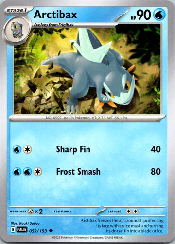 Arctibax - 059/193 [059/193] [Paldea Evolved]
