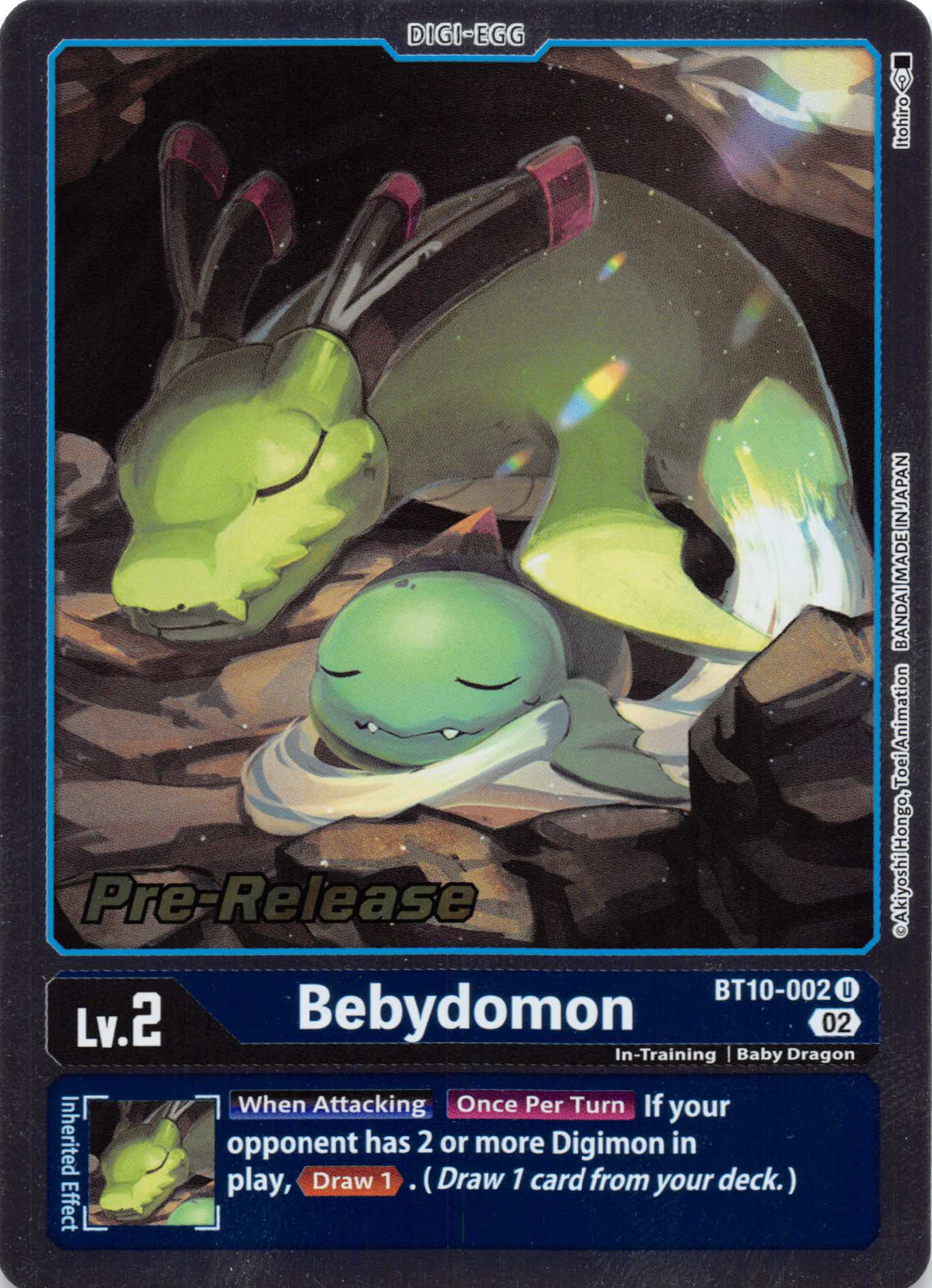 Bebydomon [BT10-002] [Xros Encounter Pre-Release Cards] Normal
