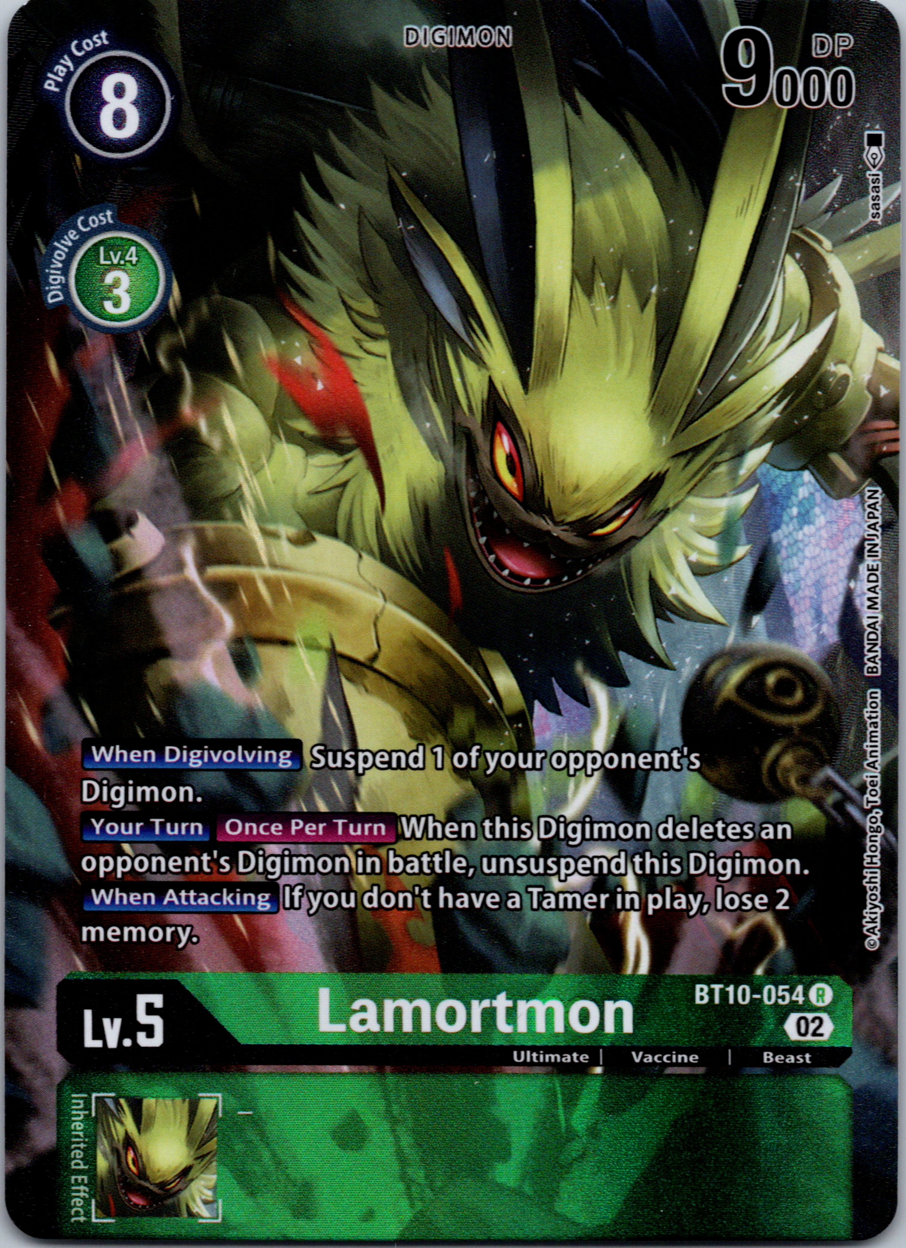 Lamortmon (Alternate Art) [BT10-054] [Xros Encounter] Foil