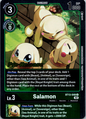 Salamon [BT13-048] [Versus Royal Knight Pre-Release Cards] Foil