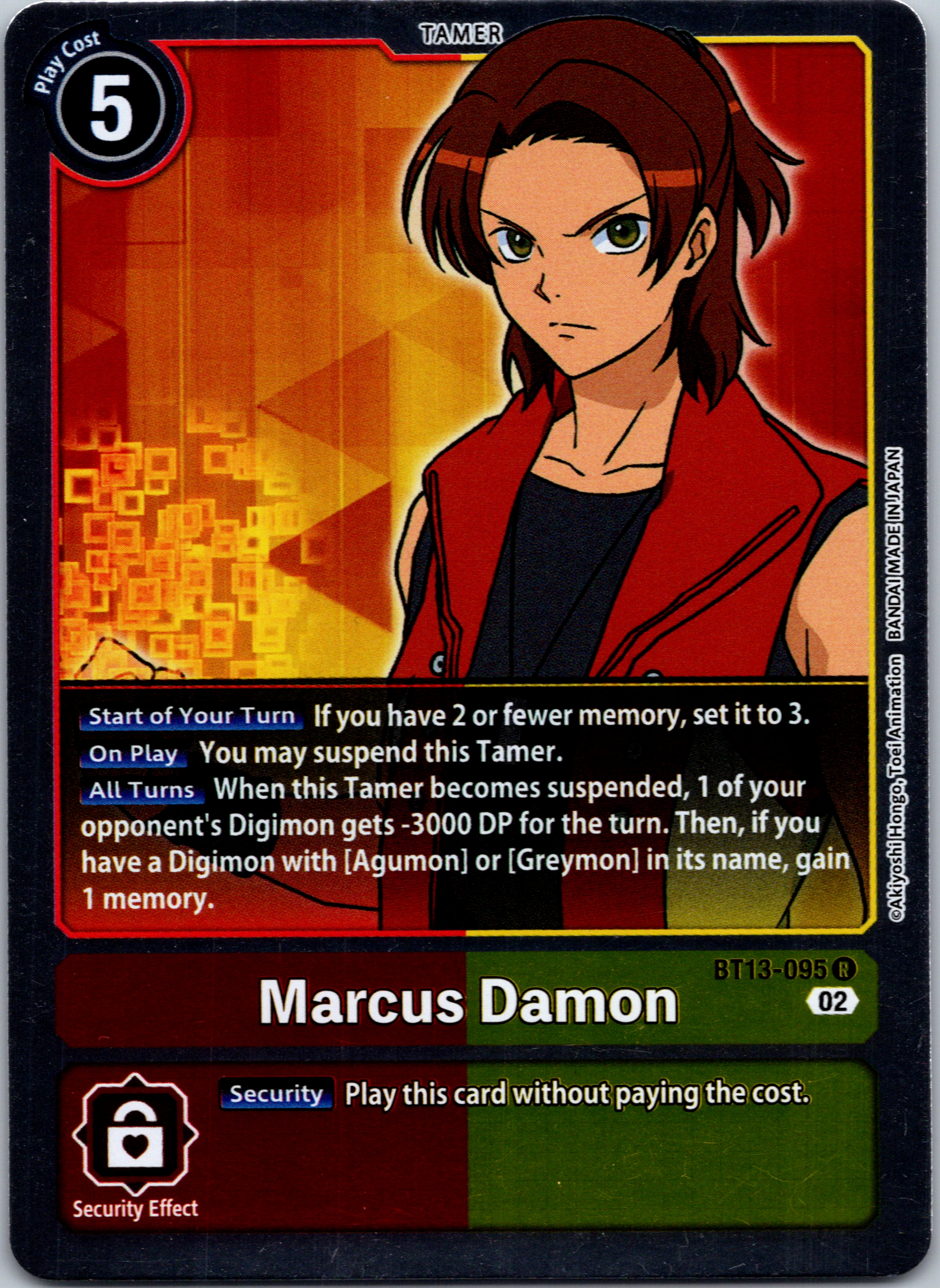 Marcus Damon [BT13-095] [Versus Royal Knights] Foil