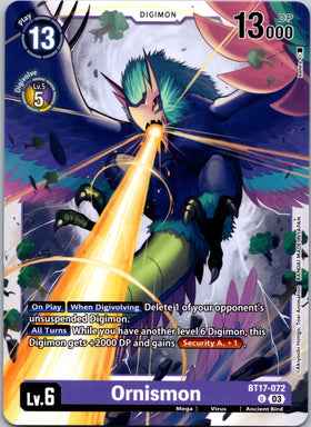 Ornismon [BT17-072-U] [Secret Crisis] Normal