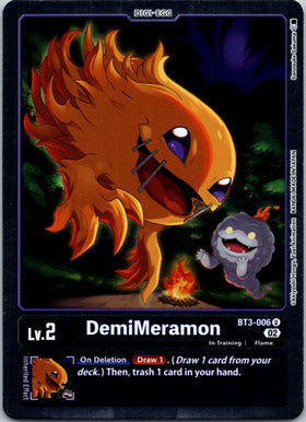 DemiMeramon (Resurgence Booster Reprint) [BT3-006] [Resurgence Booster] Foil