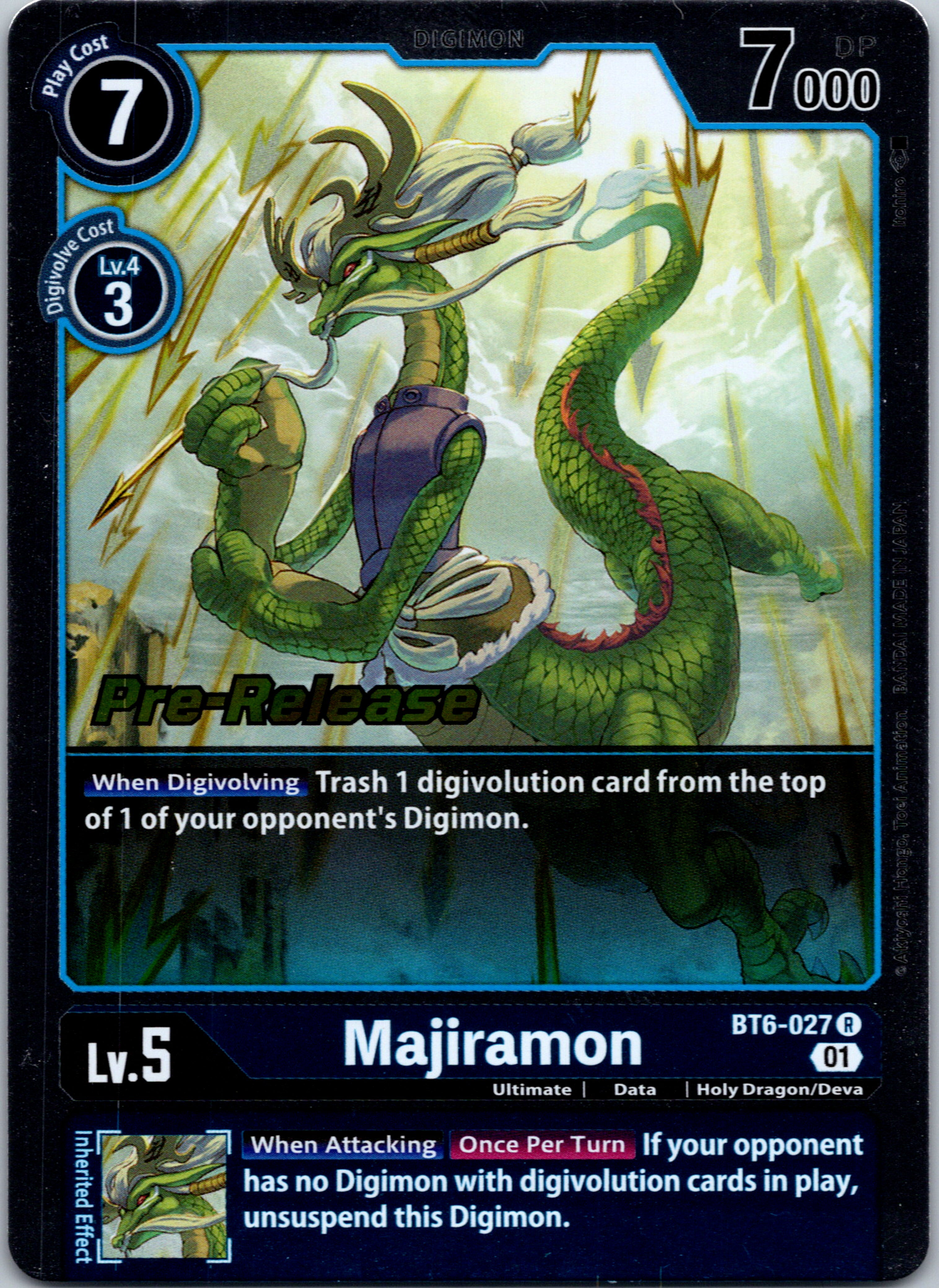 Majiramon [BT6-027] [Double Diamond Pre-Release Cards] Normal