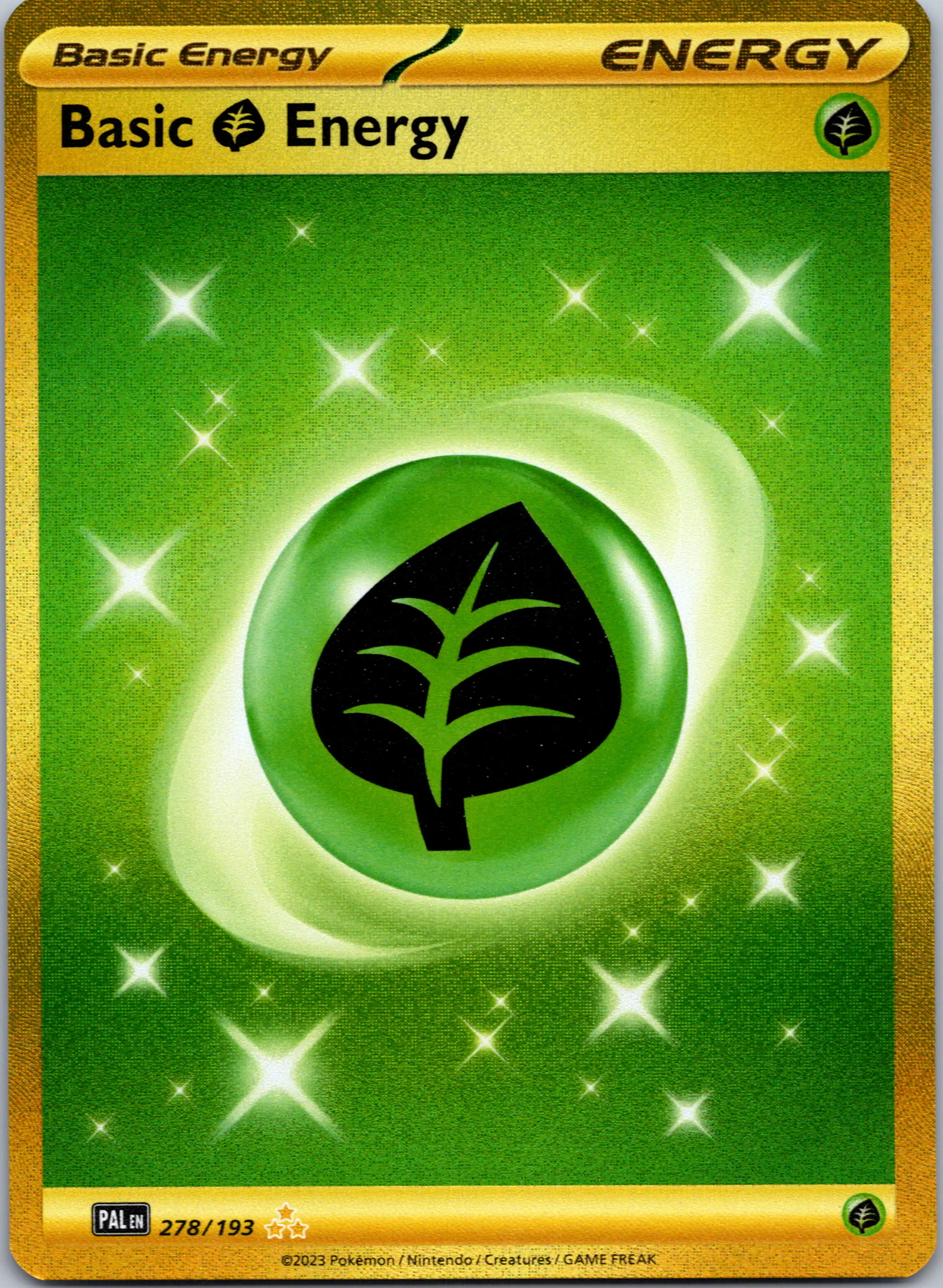 Basic Grass Energy - 278/193 [278/193] [Paldea Evolved] Holofoil