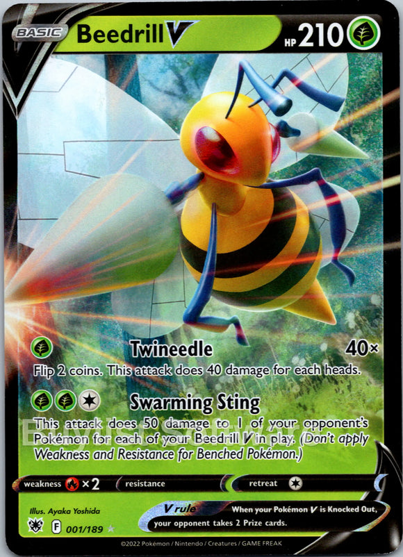 Beedrill V [001/189] [Astral Radiance] Holofoil