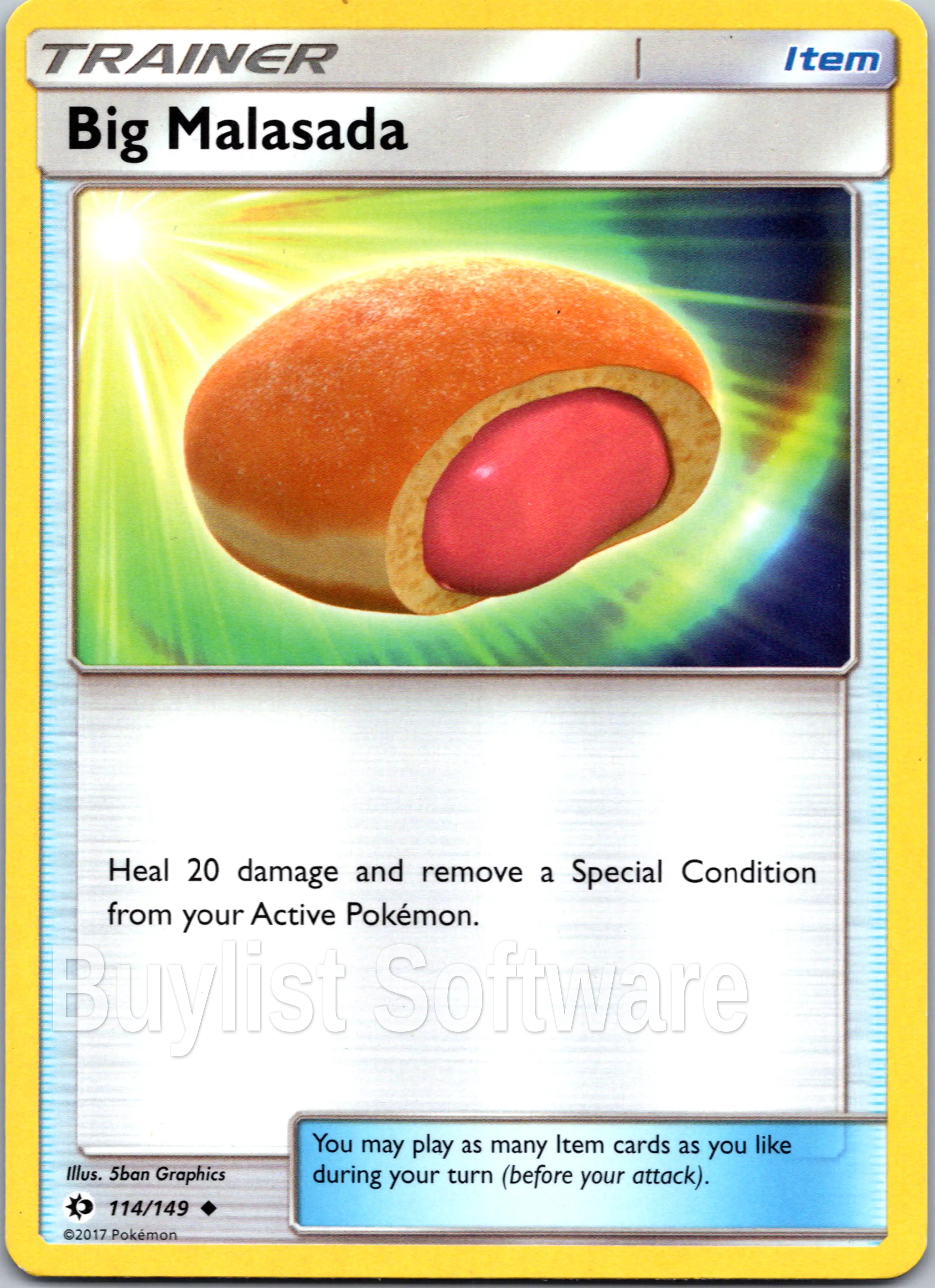 Big Malasada [114/149] [Sun & Moon Base Set]