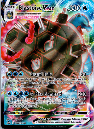 Blastoise VMAX [SWSH103] [Sword & Shield Promo Cards] Holofoil
