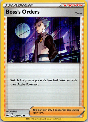 Boss's Orders [132/172] [Brilliant Stars] Reverse Holofoil