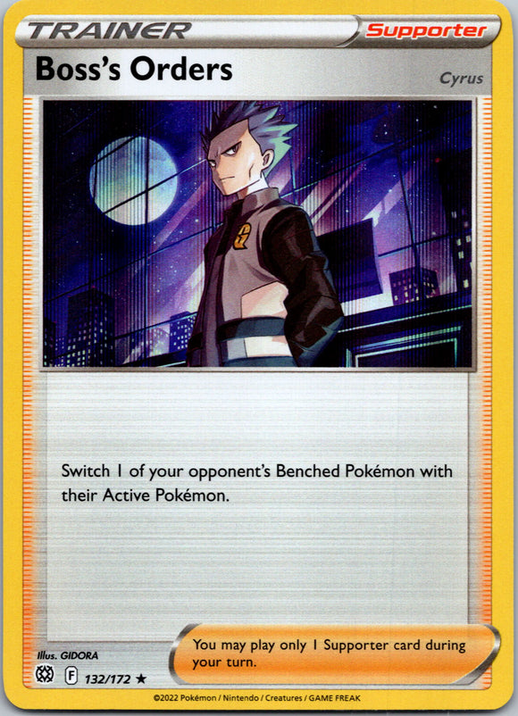 Boss's Orders [132/172] [Brilliant Stars] Reverse Holofoil