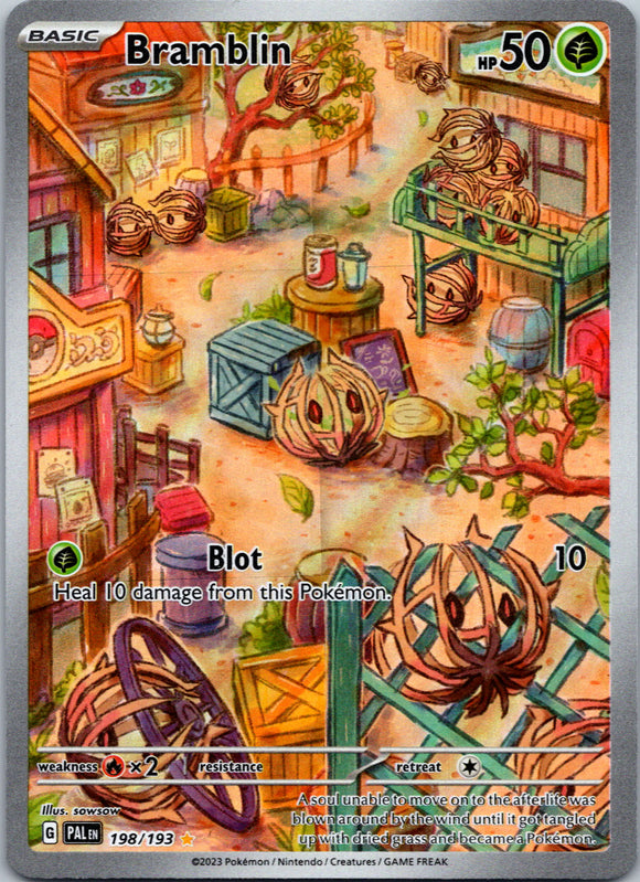 Bramblin - 198/193 [198/193] [Paldea Evolved] Holofoil