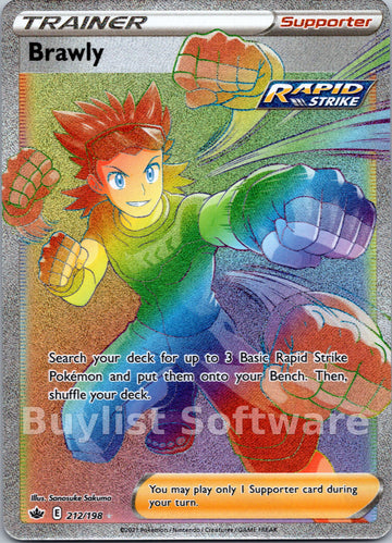 Brawly (212/198) [Sword & Shield: Chilling Reign]