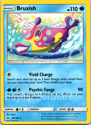 Bruxish [48/149] [Sun & Moon Base Set]