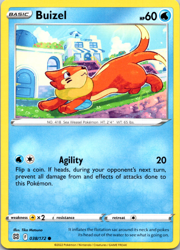 Buizel [038/172] [Brilliant Stars]