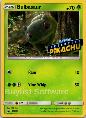 Bulbasaur [SM198] [SM Promos] Holofoil