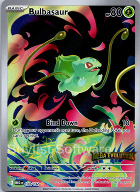 Bulbasaur (Stamped) [133/132] [Mega Evolution] Holofoil