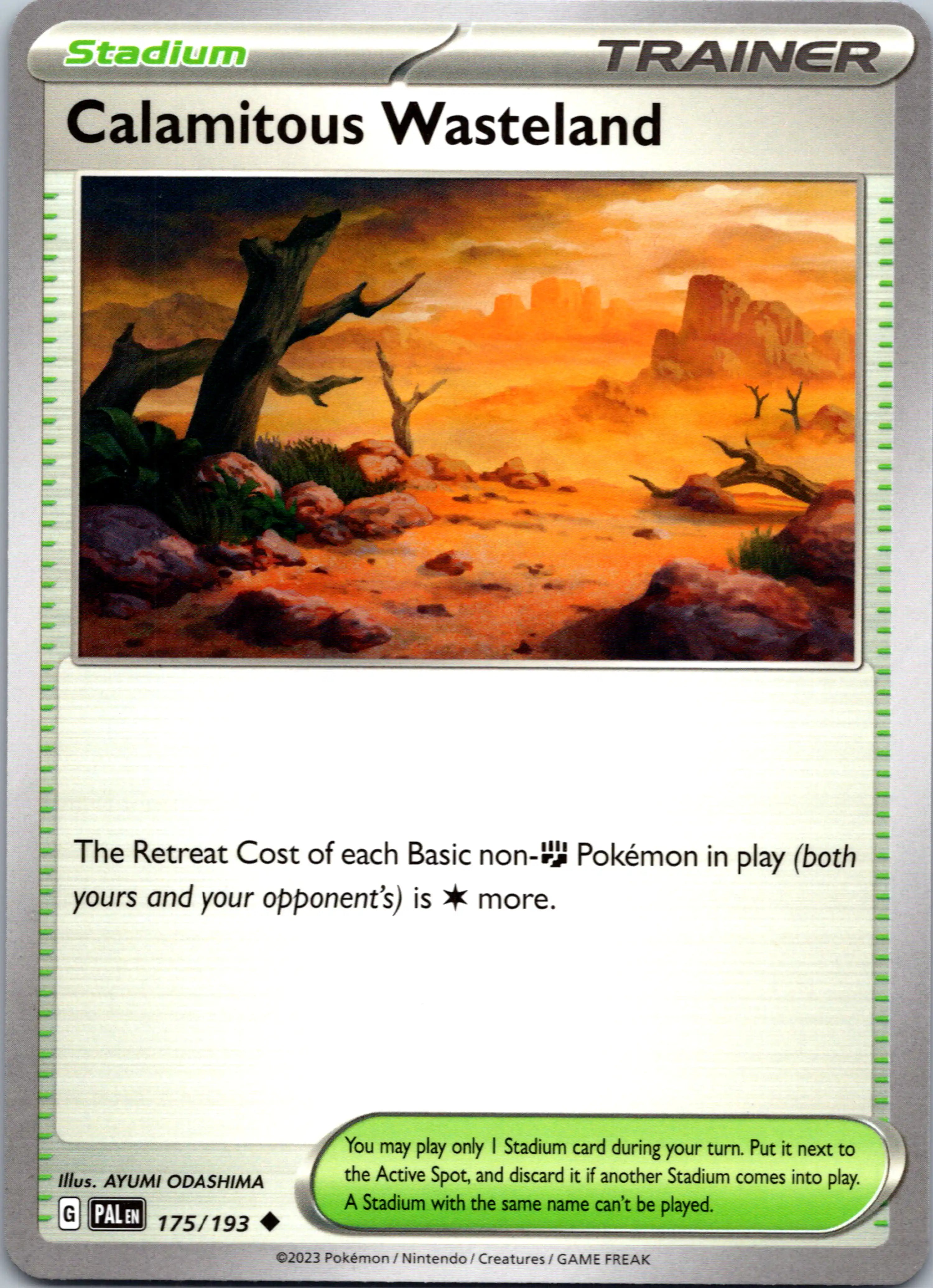 Calamitous Wasteland [175/193] [Paldea Evolved]