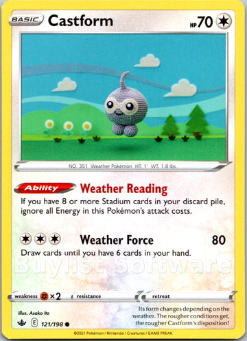 Castform (121/198) [Sword & Shield: Chilling Reign]