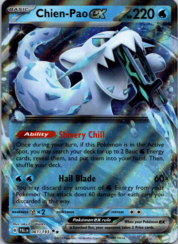 Chien-Pao ex [061/193] [Paldea Evolved] Holofoil